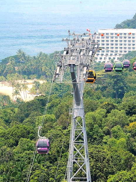 combo (save 8%): singapore cable car round-trip sky pass + universal studios tickets-8