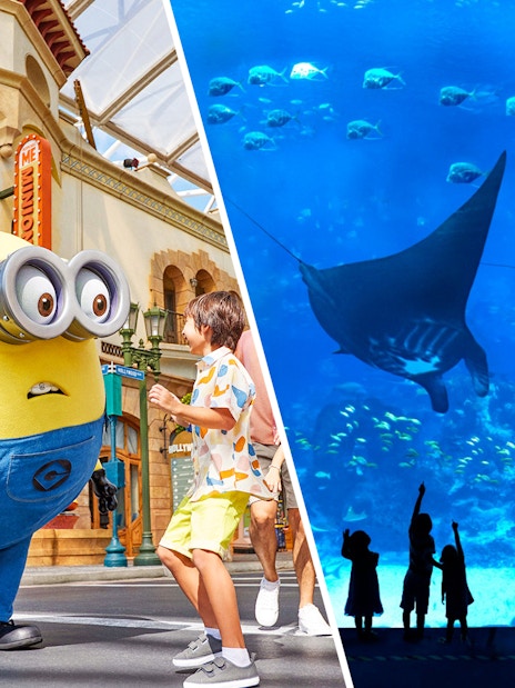 combo: universal studio singapore + s.e.a aquarium™ singapore tickets-1